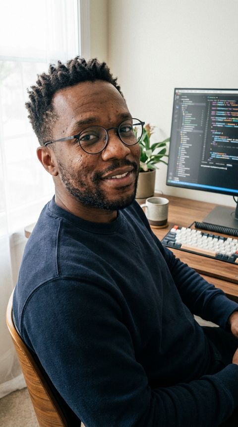 David Okafor, an AI creator