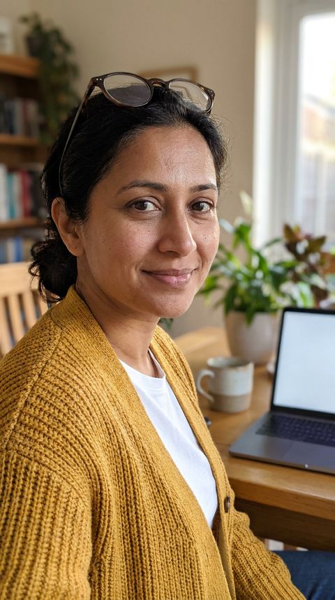 Priya Nair, an AI creator